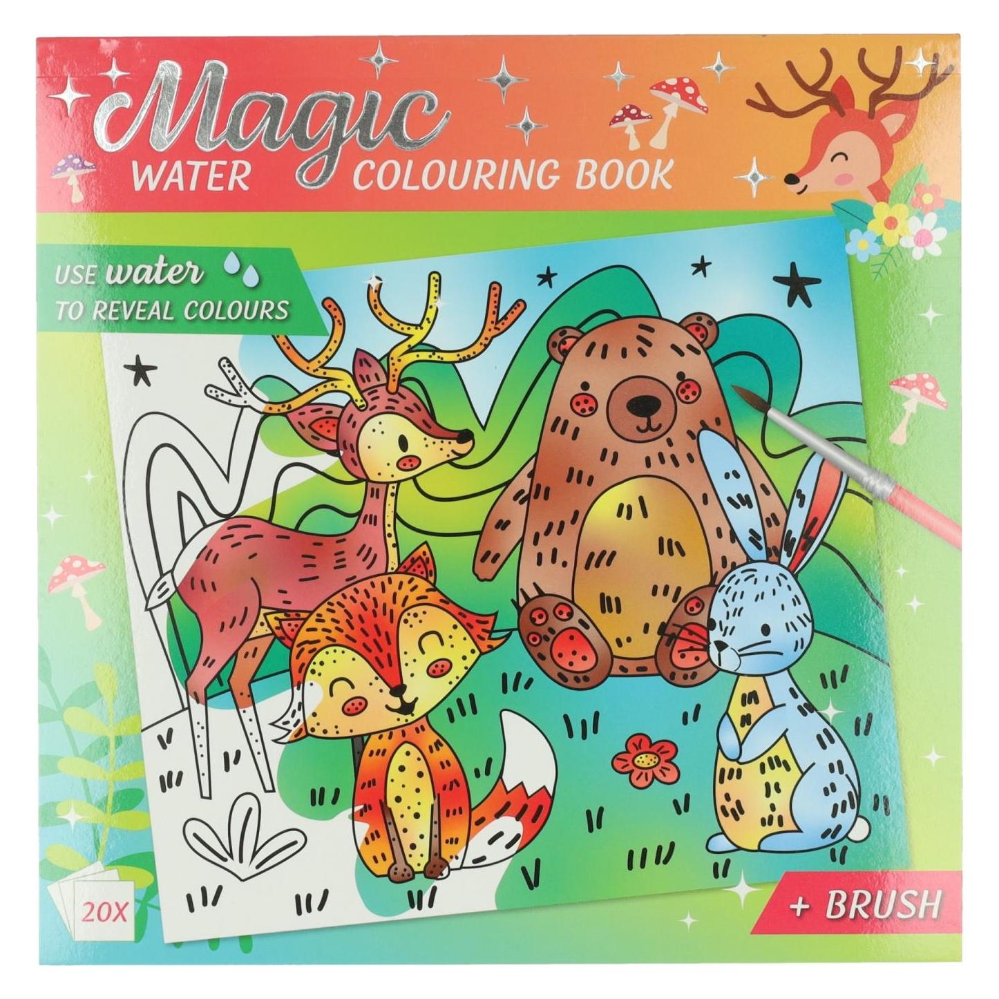 Wins Holland Magischer Aquarell-Malblock Waldtiere (64654631)