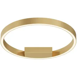 Maytoni LED-Deckenleuchte Rim Aluminium Gold Messing 40 cm