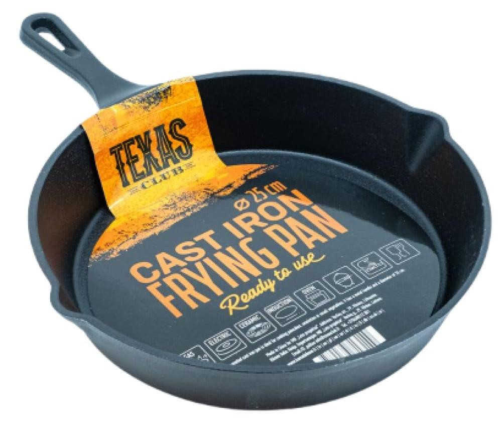 Dripio Gietijzeren friteuse met metalen handvat, 25 cm