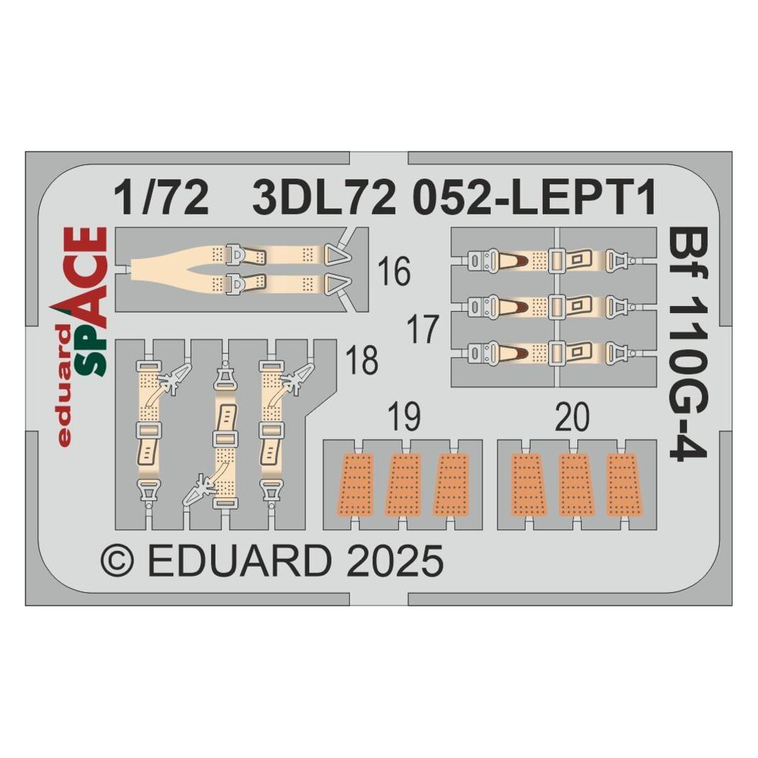 Eduard Bf 110G-4 SPACE (3DL72052)