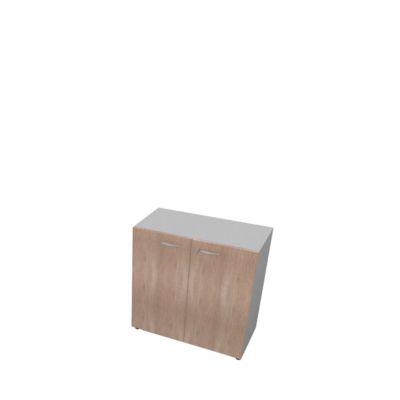 Schrank X-TIME WORK, 2 OH, 860 x 430 x 860 mm, Ulme