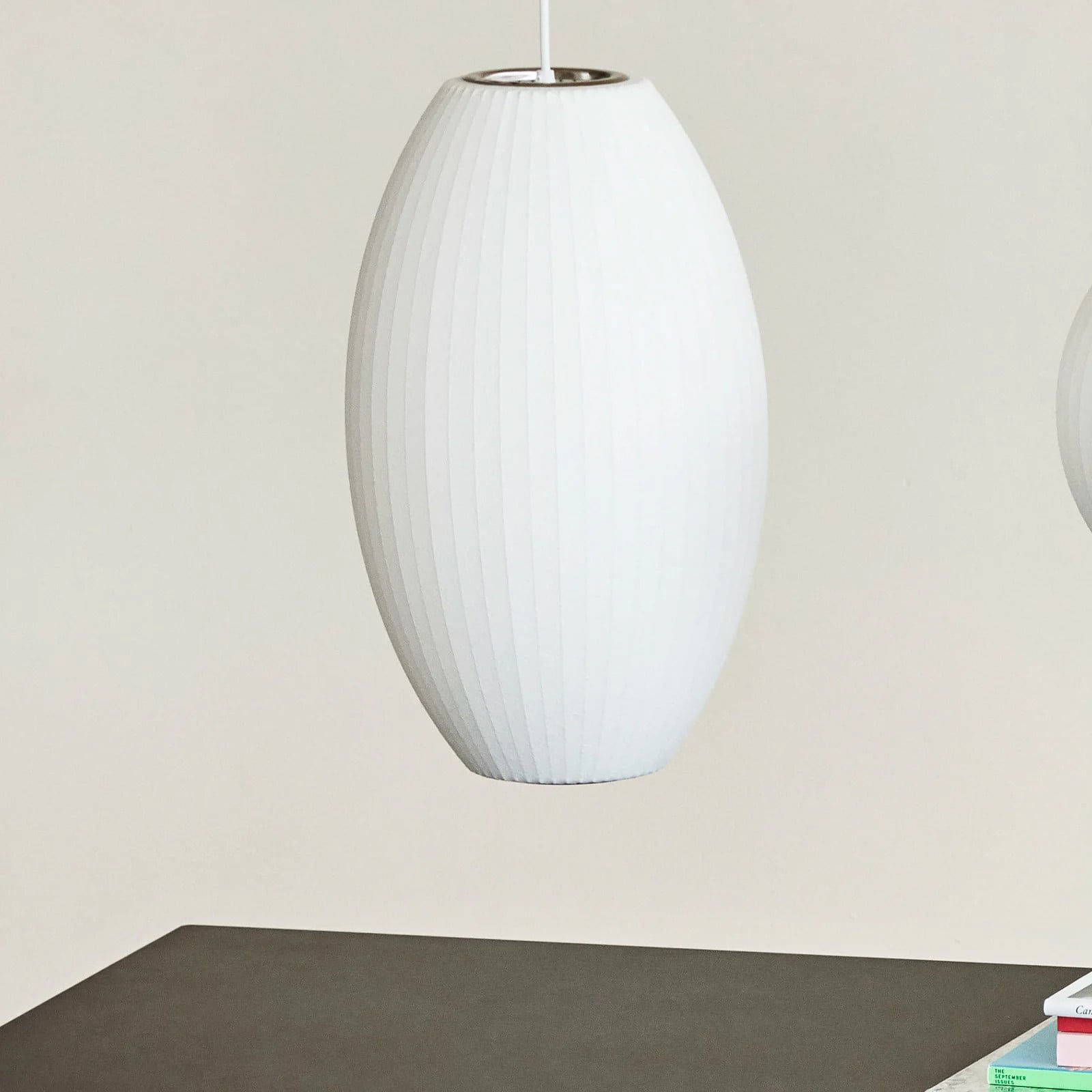 HAY Nelson Cigar Bubble S hanglamp - Wit - Ø 26,5 cm