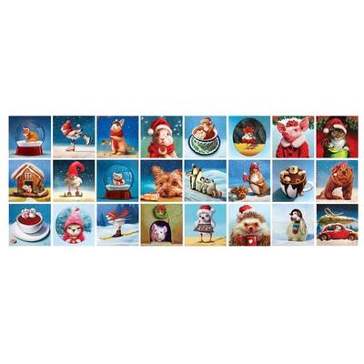 Puzzle Adventkalender/Weihnachtstiere/1200 Tl.