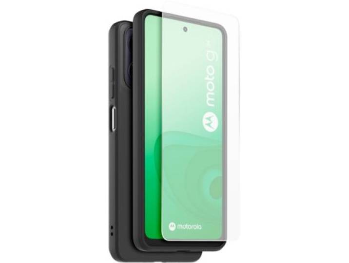 Casr - Coque Moto G24/G04/E14 Coque + Verre Trempé
