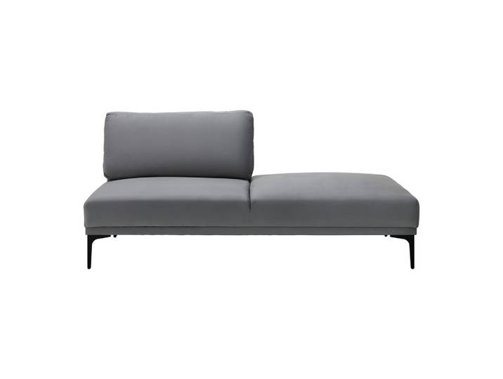 Sofa Tessa Dunkelgrau Samt