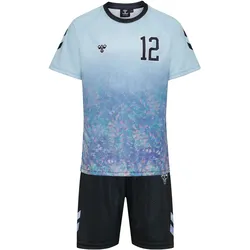 hummel, Unisex, Sportshirt, Hmlshimmer Set (164), Blau, 164