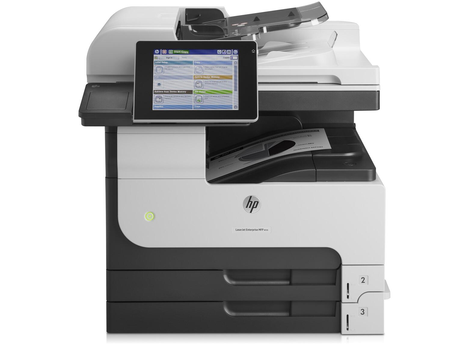 HP Inc. HP LaserJet Enterprise M725dn Laser-Multifunktionsgerät s/w CF066A#B19