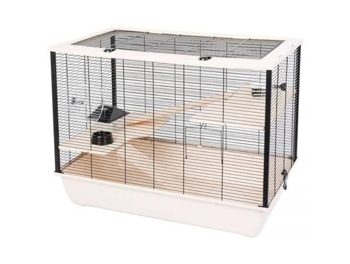 INTER-ZOO Kooi van hout, metaal, kunststof, 27 x 58 x 48 cm, merk: INTER-ZOO - EAN: 5907600701281