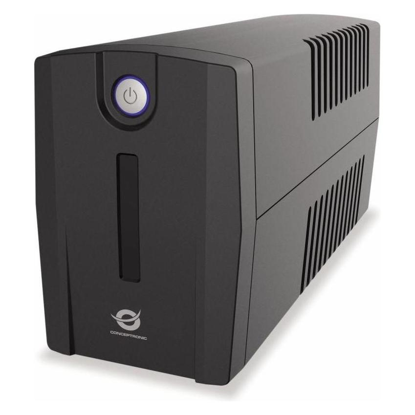 Conceptronic ZEUS USV 1000VA 600W Schuko UPS Start/LAN sw (1000 VA, 600 W, Line-Interaktiv USV) (ZEUS07ES)