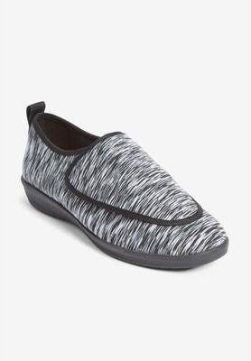 Women's The Coen Orthotic Flat by Comfortview in Black Marled (Size 8 M)