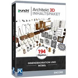 ARCHITEKT 3D Zusatzpaket ? Innenausstattung und Möbel