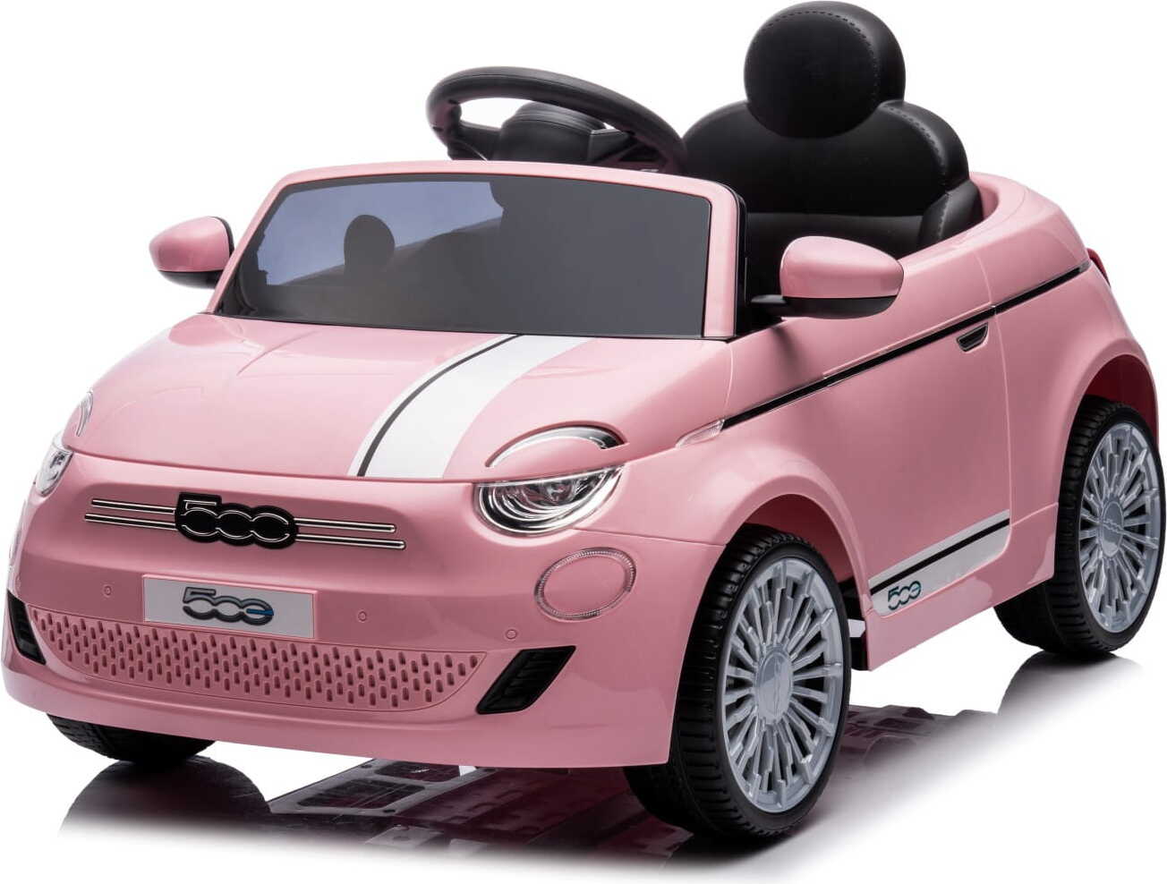 Fiat 500 Elektroauto für Kinder Kinderauto Elektrofahrzeuge 2x30W MP3