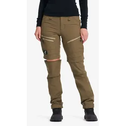 RVRC GP Pro Zip-off Pants Damen Cub, Größe:L - Zip-off-hosen - Braun