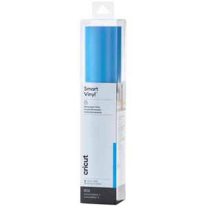 Cricut Vinylfolie 2008660 Smart Vinyl, ozeanblau, 33 x 366 cm, matt, permanent