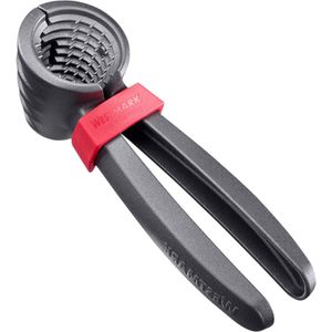 Westmark Nussknacker 33222270, Nussprofi Black Edition, Nusszange, Sektzange, Aluminium
