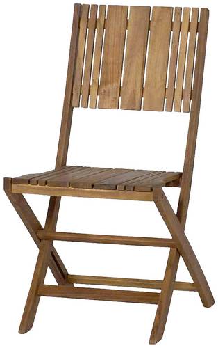 Siena Garden 120551 Falun Klappstuhl Gestell und Fläche Akazienholz FSC-100% natur