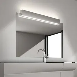 120cm Helestra VIS Wandleuchte & Spiegelleuchte in chrom
