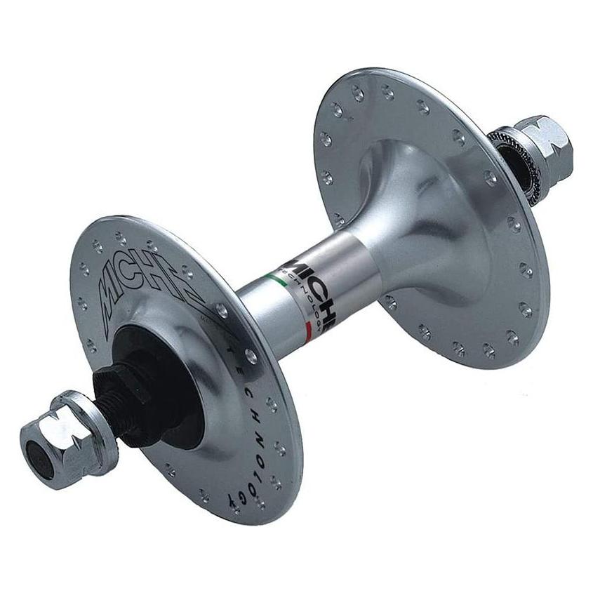 Miche Primato Pista Hochflansch Naben Vorne (Silber/32H) (Scheibenbremse Center Lock) (HUPISFB320000)