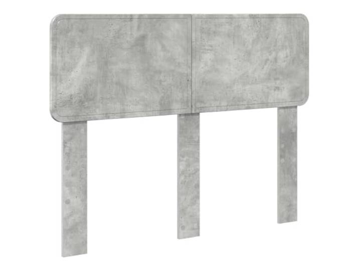 Makastle Kopfteil Betongrau Holzwerkstoff 138x90 cm Minimalistisches Design