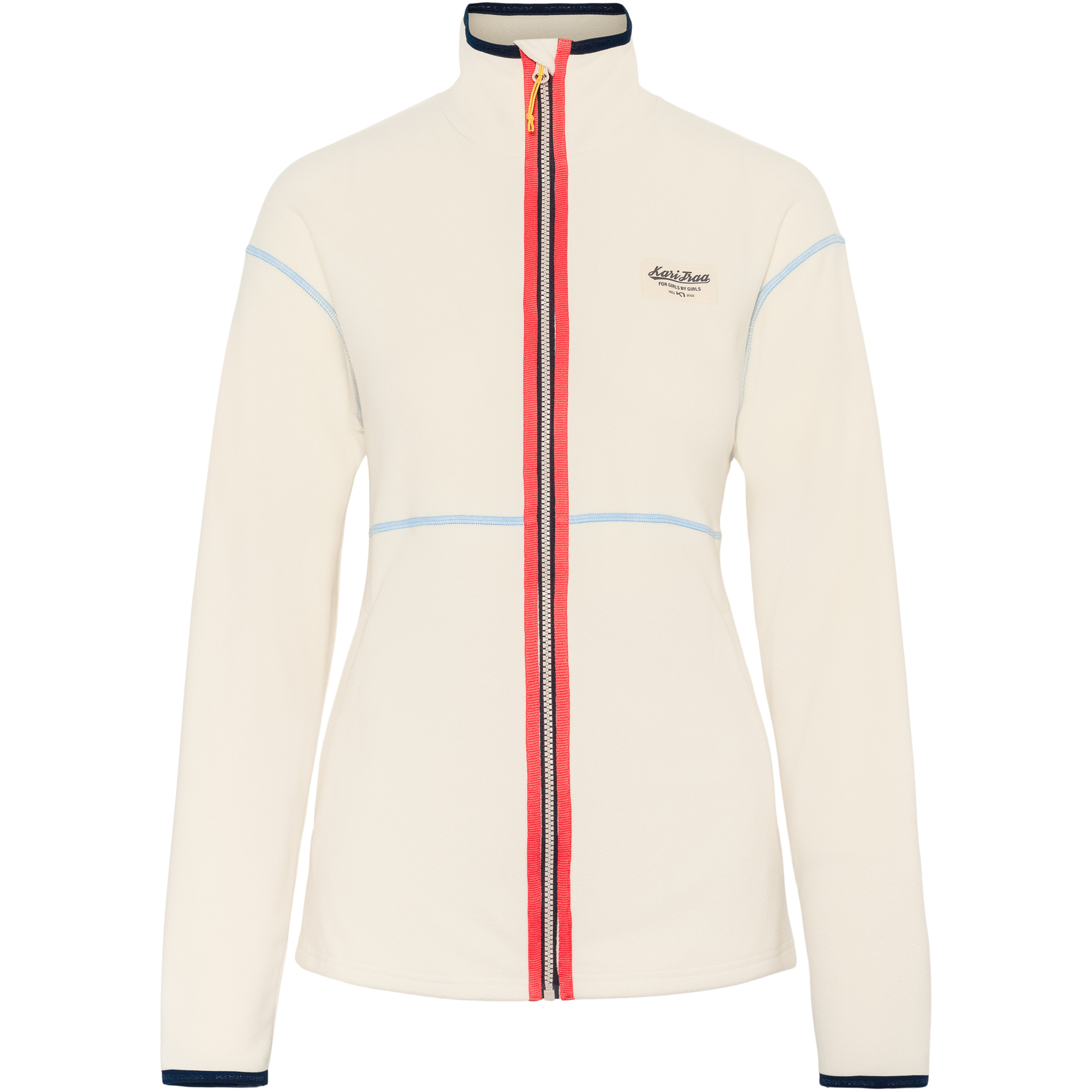 Kari Traa Gracie Damen Fleecejacke weiss Größe S Trekking Elastisch