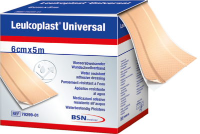 BSN medical GmbH LEUKOPLAST Universal Pfl.wasserabw.6 cmx5 m Rolle 1 St 13838319