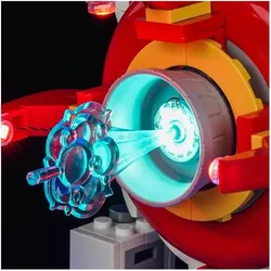 BrickBling LED Beleuchtungs-Set für LEGO 43307 Alien mit Pizza Planet Raketenfahrt mit Fernbedieung