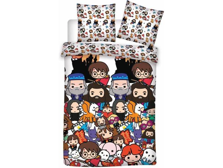 Harry Potter Dekbedovertrek - emoji's Polyester