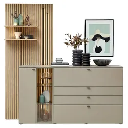 Venjakob Kombination Sideboard/Paneel VANYA - B/H/T ca. 210.00x223.40x43.00