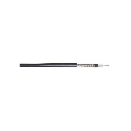 RS PRO Koaxialkabel, Verlegekabel RG58 50 Ω, 100m, Aussen ø 4.95mm, Schwarz (2163678)