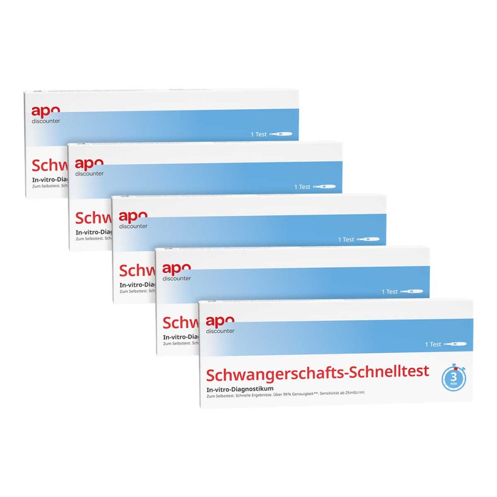 PXG Pharma GmbH Schwangerschaftstest Schnelltest von apodiscounter 08103031