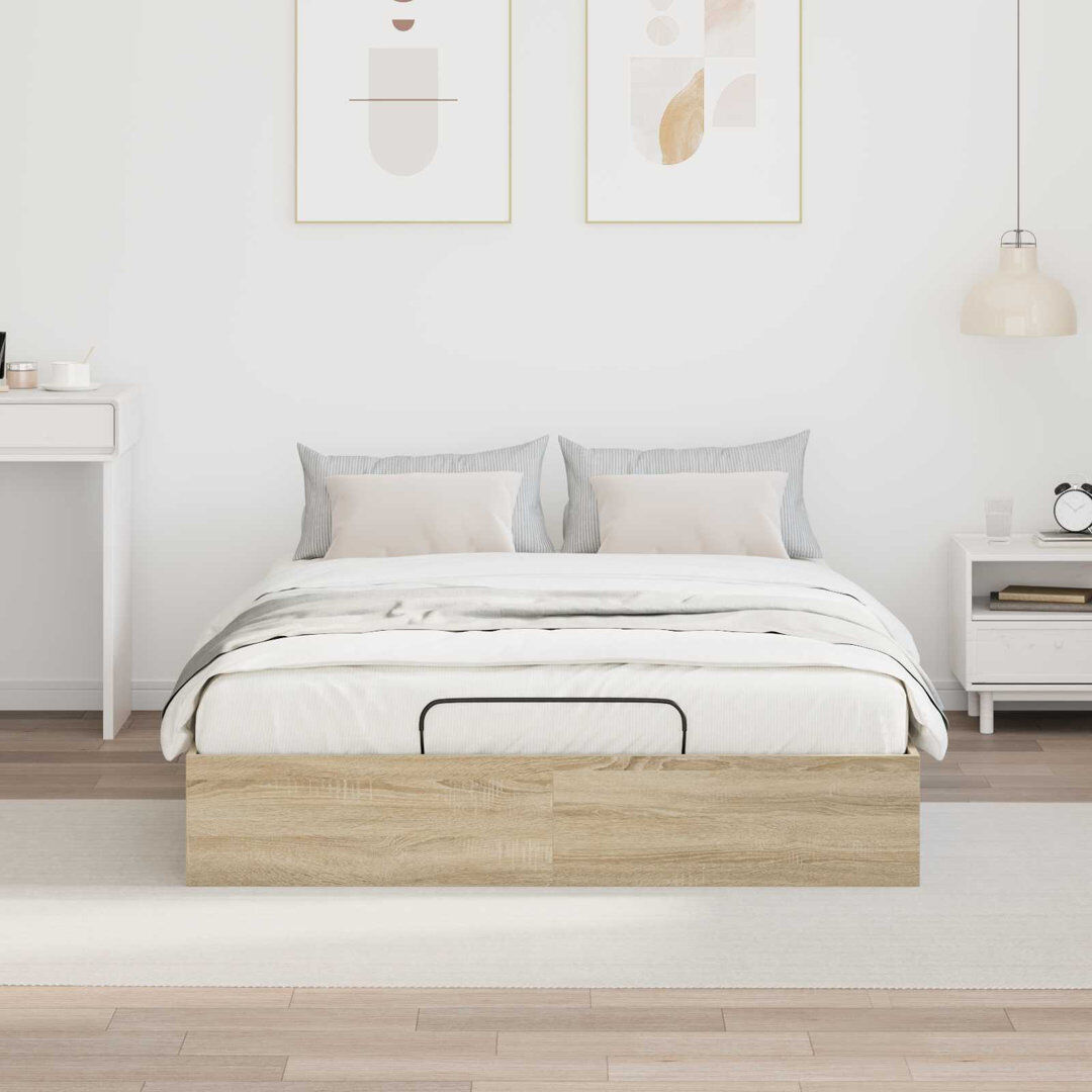 Metro Bed Frame Sonoma Oak Double (4'6)