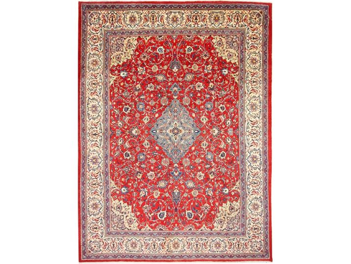 Sarough Mahal Teppich 303x404 Handgeknüpft Orientteppich Perserteppich Wolle