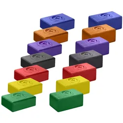 TRENDY SPORT Yoga Block Blau 7,5 cm