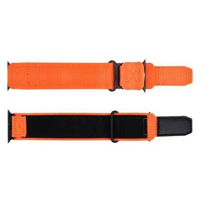 Forcell Strap F-DESIGN FA05 nylon strap for APPLE Watch 38 / 40 / 41 mm orange (Nylon) (5903396291593)