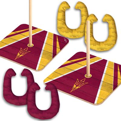 Skip's Garage Arizona State Sun Devils NCAA Horseshoe Bags Toss Game