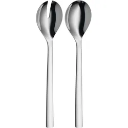 WMF Salatbesteck Servierbesteck 30cm Nuova Edelstahl 18/10 poliert, Servierbesteck, Silber