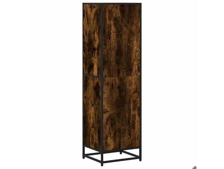 Cabinet de Livre SOLOMOON CHIC Bibliothèque Polyvalente - Pour enfant/adulte - chêne fumé 40x35x139 cm bois d'ingénierie BB2323