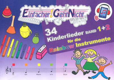 LeuWa-Verlag 34 Kinderlieder Rainbow