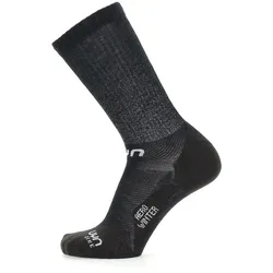 UYN Cycling Aero Winter-Fahrradsocken Herren black/white 39-41
