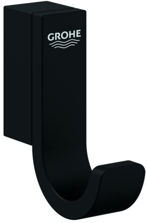 Grohe Selection Bademantelhaken 41216KF0 einfach, phantom black