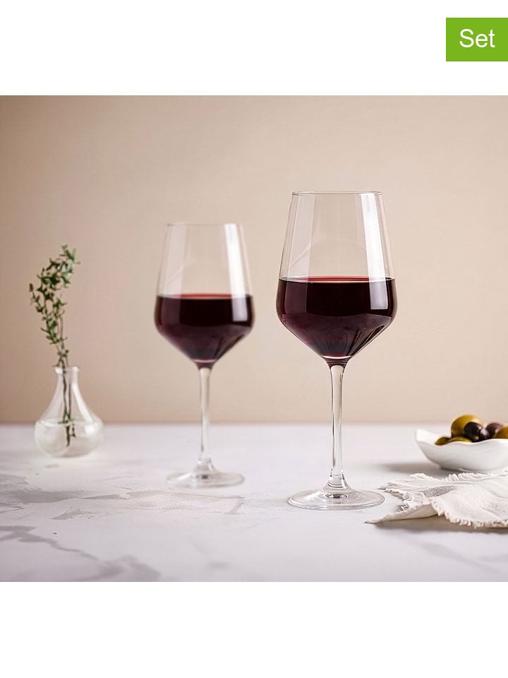 Alpina 6er-Set: Rotweingläser - 530 ml - onesize