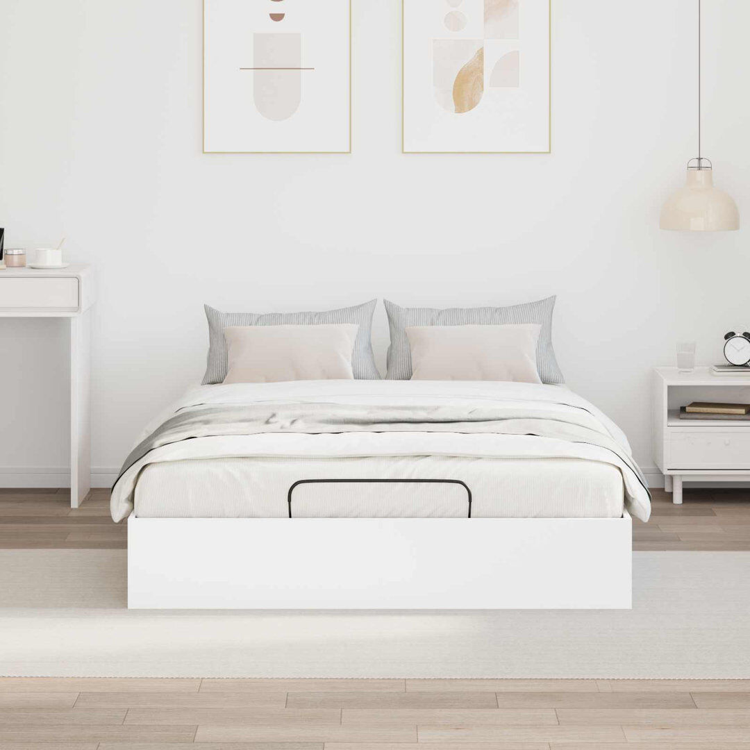 Metro Bed Frame White Small Double (4')