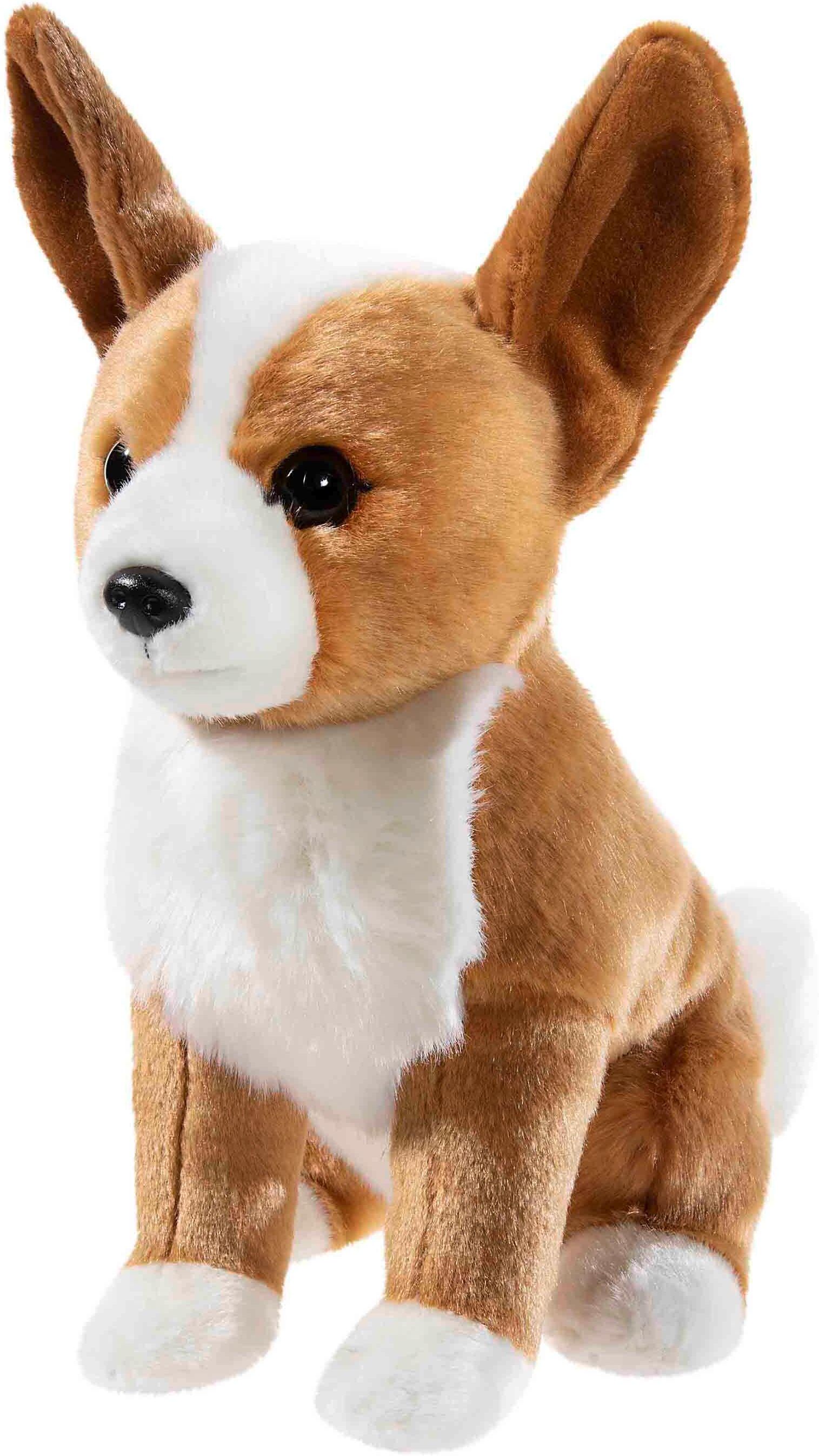 Kuscheltier HEUNEC "Chihuahua sitzend 25 cm", braun, Plüschfiguren, KinderH:25cm, Polyester, Kuscheltier, H:25cm