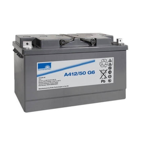 Exide Sonnenschein A412/50 G6 12V 50Ah dryfit Blei-Gel-Akku