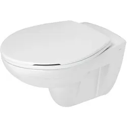 Plieger, Toilette + Bidet, Smart Wall Closet Pack mit weicher Schliesssitz weiss (4970252)