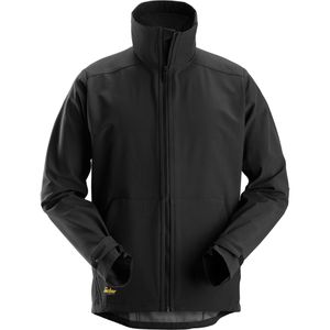 Snickers-Workwear Arbeitsjacke AllroundWork, 1205, Softshelljacke, schwarz, winddicht, Größe S
