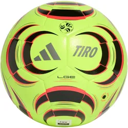 adidas Tiro League Fußball Trainingsball KA5260 - lucid lemon/black/lucid red/iron met.