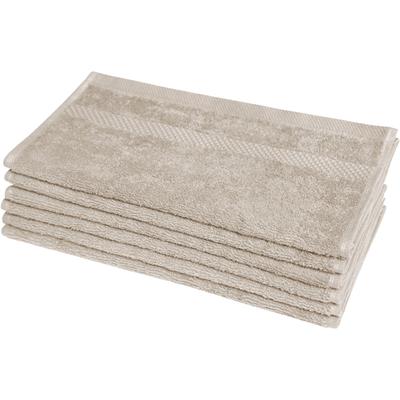 Seiftuch DYCKHOFF "Planet", beige, B:30cm L:30cm, Baumwolle, Waschlappen