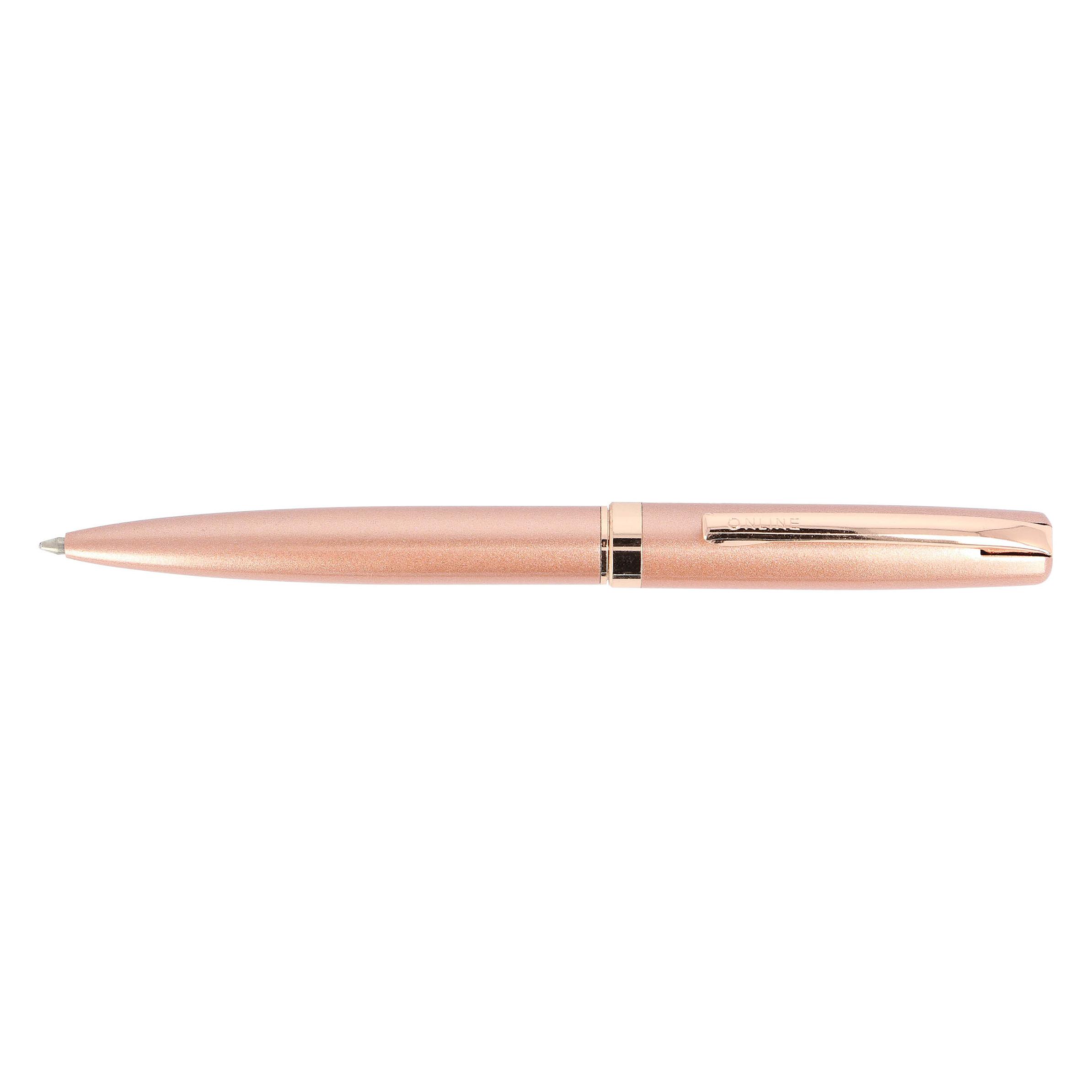 Online Kugelschreiber Eleganza M 34396/3D Rose Style, schwarz (1x) (34396/3D)