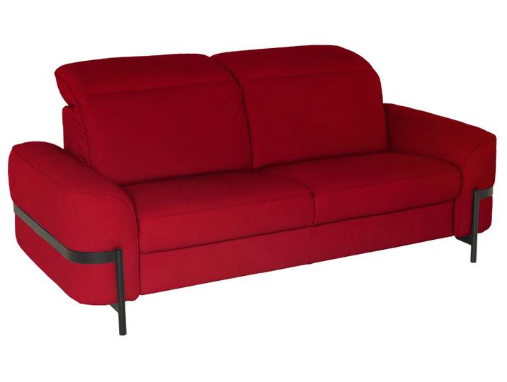 Sofa 8181 Basic B: 214 cm Himolla / Farbe: Rosso